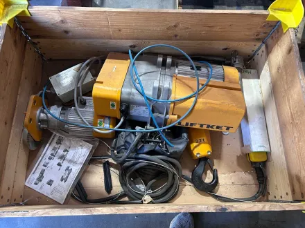 LIFTKET 091/55 Elektrokettenzug – 3.200 kg – Bj. 2017 – unbenutzt / neuwertig – RESALE