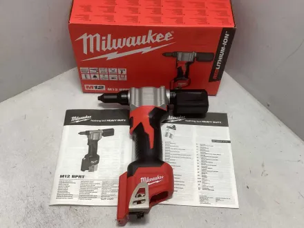 Milwaukee M12 BPRT-0 12V Li-Ion-Batterie Blind-Nietenzangen-Gehäuse - 9000N – RESALE