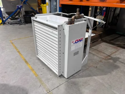 ONI SW25 – Luft/Wasser-Wärmetauscher 25 kW mit Ventilator – Bj. 2009 – RESALE