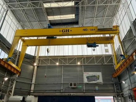 GH 40/16 T Doppelträger-Oberleitungskran – 2014 – RESALE