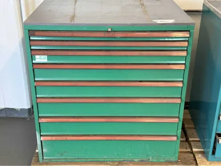 Schubladenschrank mit Inhalt – RESALE