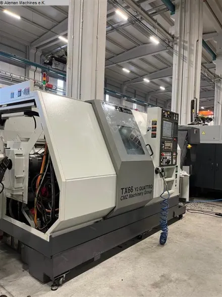 Cmz TX 66 Y2 QUATTRO CNC Dreh- und Fräszentrum – RESALE