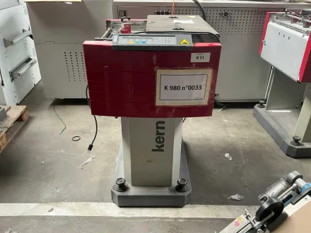 Kern - K980 - eine industrielle Schneide-/Querschneideeinheit für Endlosdruck – RESALE