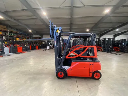 06/2021 Service + UVV 07/2027 Linde E20PL 2.000kg Duplex 340cm 3.+4. Ventil Gabelversteller Elektros – RESALE