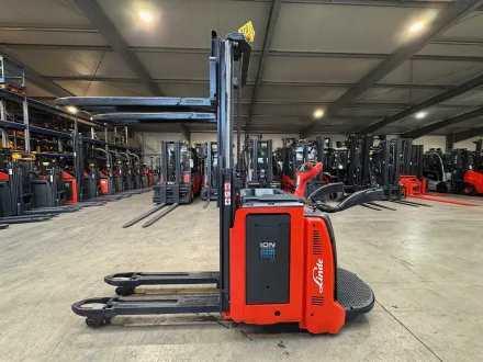 2019 Service + UVV 04/2027 Linde D12HPAP 1.200kg Lithium LI-ION Waage Hubwagen Hochhubwagen Ameise 1 – RESALE