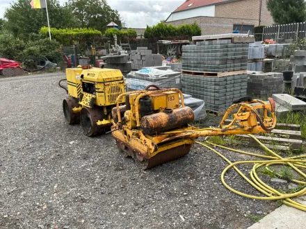 AMMANN - WACKER Set von 2 Schafs-Fußwalzenkompaktoren – RESALE