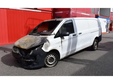 #9267 - Mercedes-Benz - Vito 114 CDI Bj 2024 - Kleintransporter Brandschaden – RESALE