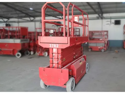 #3782 - HAB - S 124-10 E2WD Bj 2012 - Scheren-Arbeitsbühne – RESALE