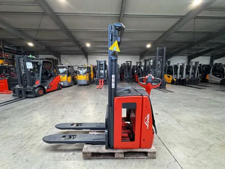 2019 Service + UVV 06/2027 Linde L16i 1600 Duplex Waage Hochhubwagen Ameise + 8.786 Stunden – RESALE