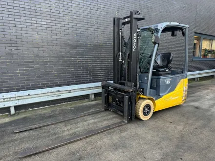 Toyota - 2018 - 8-FBE-16-T - 3,3M Duplex, Freiheber, Seitenschaltung - Gabelstapler – RESALE