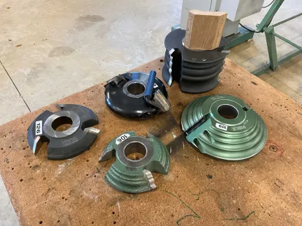 Verschiedene Fräswerkzeuge (5x) – RESALE