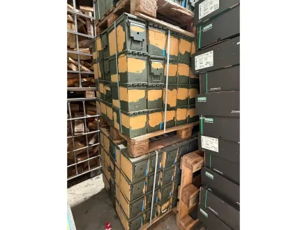 Metall-Transportkiste aus Militär-/Depotbeständen 29,5 x 15,5 x 18,0 cm (50x) – RESALE