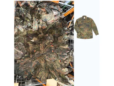 Originalen Bundeswehr Feldblusen im 5-Farb-Flecktarn (20x) – RESALE