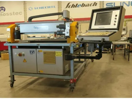 Schwartmanns - 2004 - EFM-L 25.1 - EFM-Schneidetisch mit Nabbler – RESALE