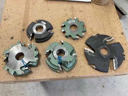 Verschiedene Fräswerkzeuge (5x) – RESALE
