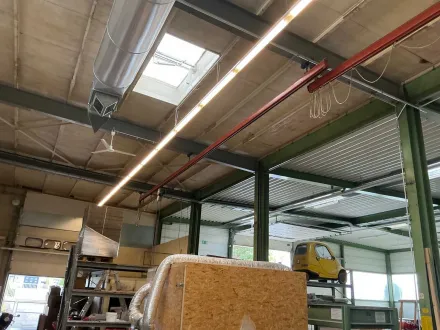 DEMAG - Hängebahnkran mit elektrischem Kettenzug – RESALE