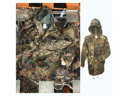 Originalen Bundeswehr Feldparka im 5-Farb-Flecktarn (20x) – RESALE
