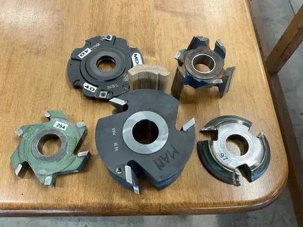 Verschiedene Fräswerkzeuge (5x) – RESALE
