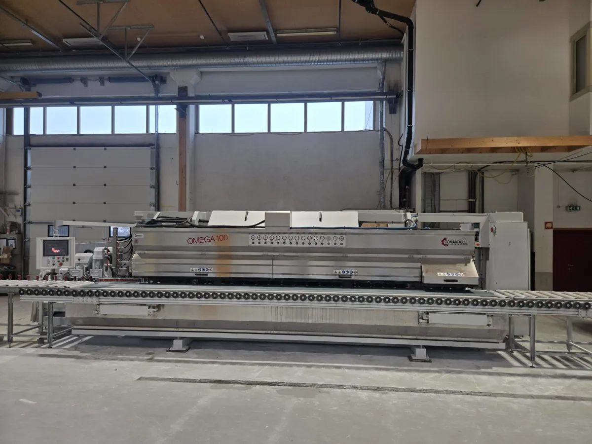 Comandulli Omega 100 Edge Polishing