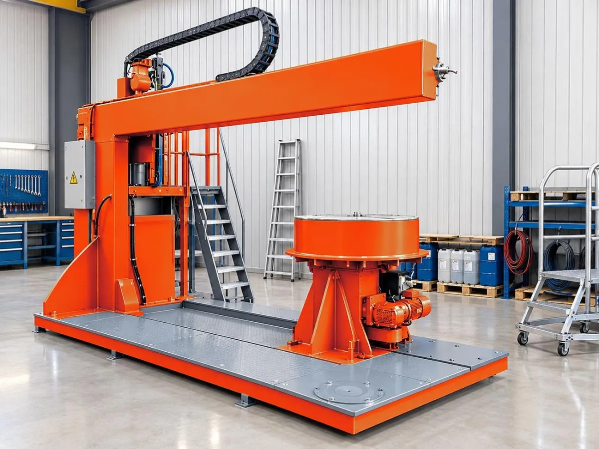 ZM Polishing machine for dished ends Abrasive band grinding machines