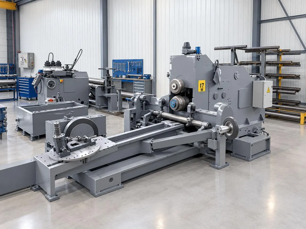 ZM flanging/beading machine, max Ø 6000 mm Hor+Vert profilemachines, section bending rolls & seam makingmachines