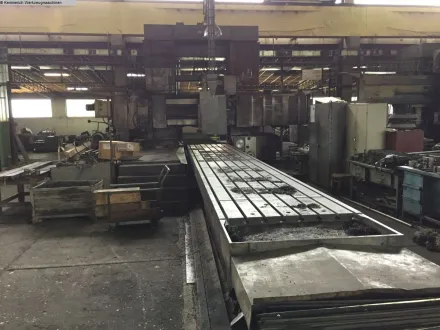 Aschersleben FHZ 1250x1250x8000 Langfräsmaschine - Doppelständer – RESALE