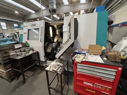 Takisawa TMM 250M1 CNC-Drehmaschine mit angetriebenen Werkzeugen – RESALE