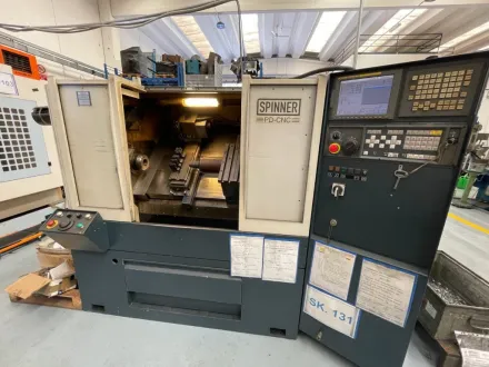 Spinner PD CNC CNC-Drehmaschine mit angetriebenen Werkzeugen – RESALE