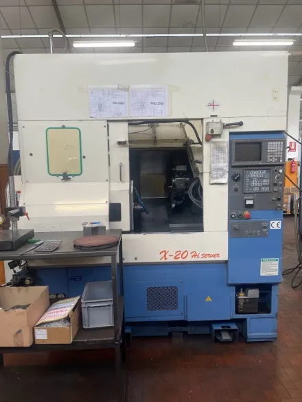Takamaz X20 Hi Server CNC-Drehmaschine mit angetriebenen Werkzeugen – RESALE