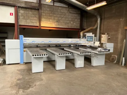 2009 Holzma OPT HPP350/43/43/X Plattensägemaschine – RESALE