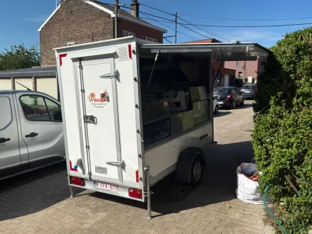2025 Food Truck Trailer Twins Anhänger voll ausgestattet und einsatzbereit – T750 – RESALE