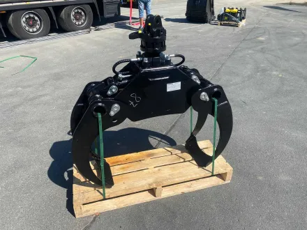 Häner - HWG1200.30 - Holzgreifer mit Rotator, ohne Aufnahme – RESALE