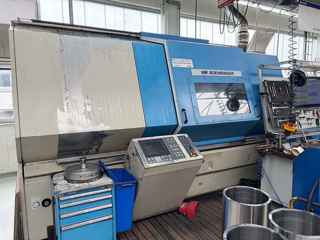 Oerlikon Boehringer VDF 400 C-U CNC Drehmaschine