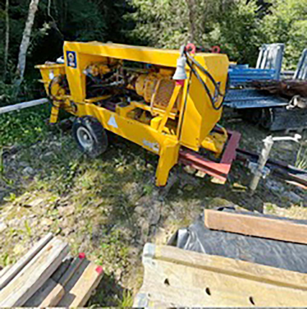 Putzmeister BSA 1004E Stationäre Betonpumpe