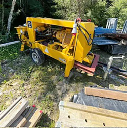 Putzmeister BSA 1004E Stationäre Betonpumpe – RESALE