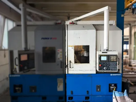 Daewoo Puma V 550 Vertikaldrehmaschine – RESALE