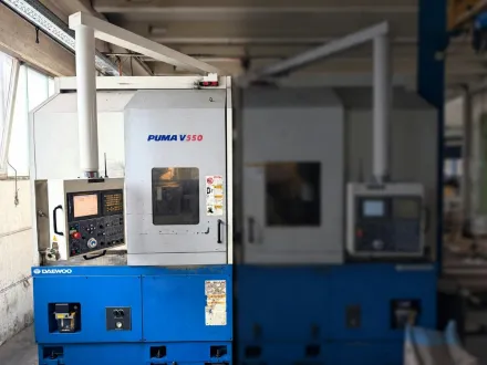 Daewoo Puma V 550 Vertikaldrehmaschine – RESALE