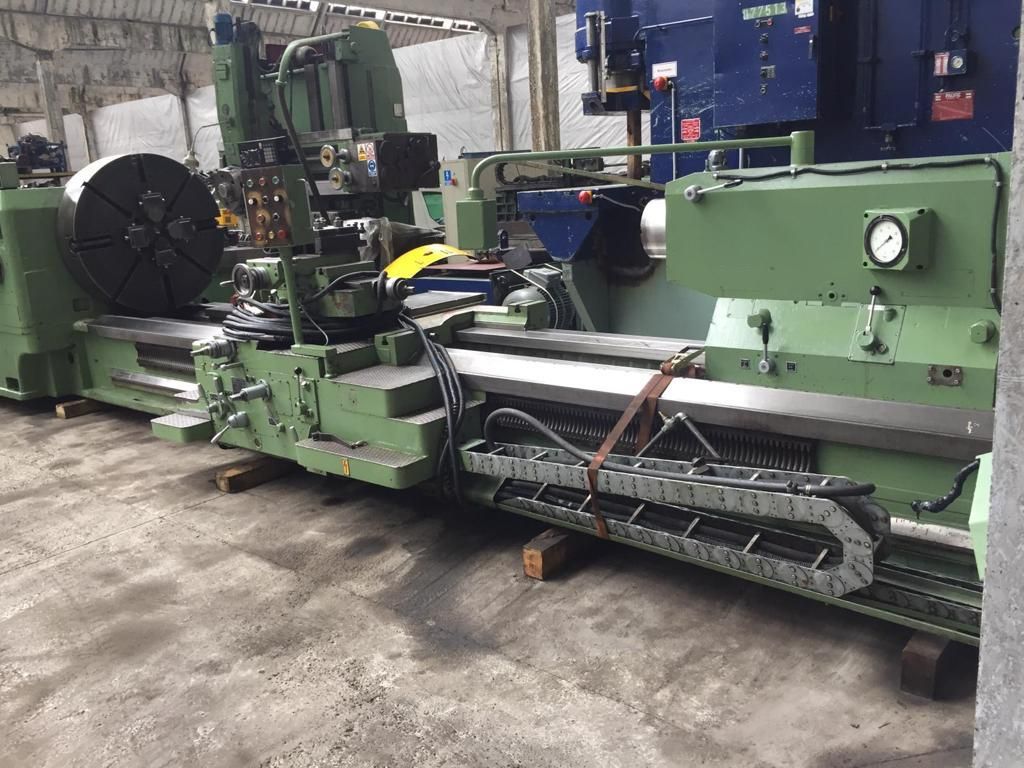 POREBA TCG 125 x 5000 Schwerdrehmaschine