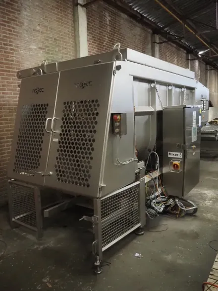 Inotec GmbH double shaft paddle mixer, machine typ – RESALE