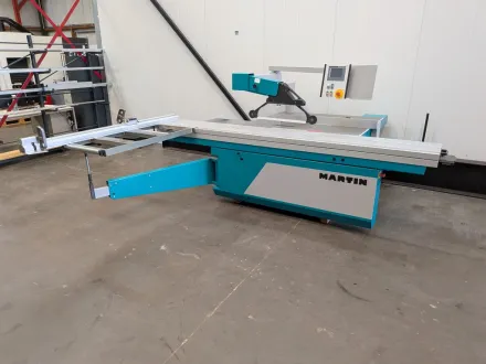 Martin T74 AUTOMATIC mit 2-Achs-Vorritzer Formatkreissägen – RESALE
