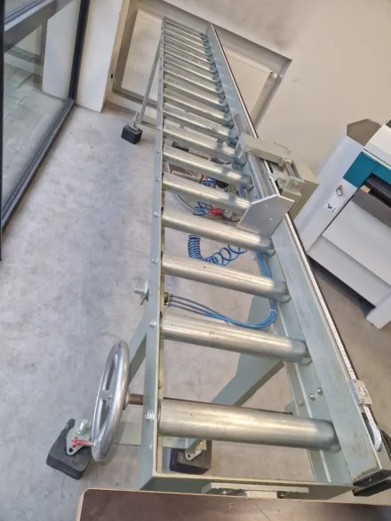 Graule RO-ST60 Roltafel met aanslag en pneumatische rem Rollengänge – RESALE