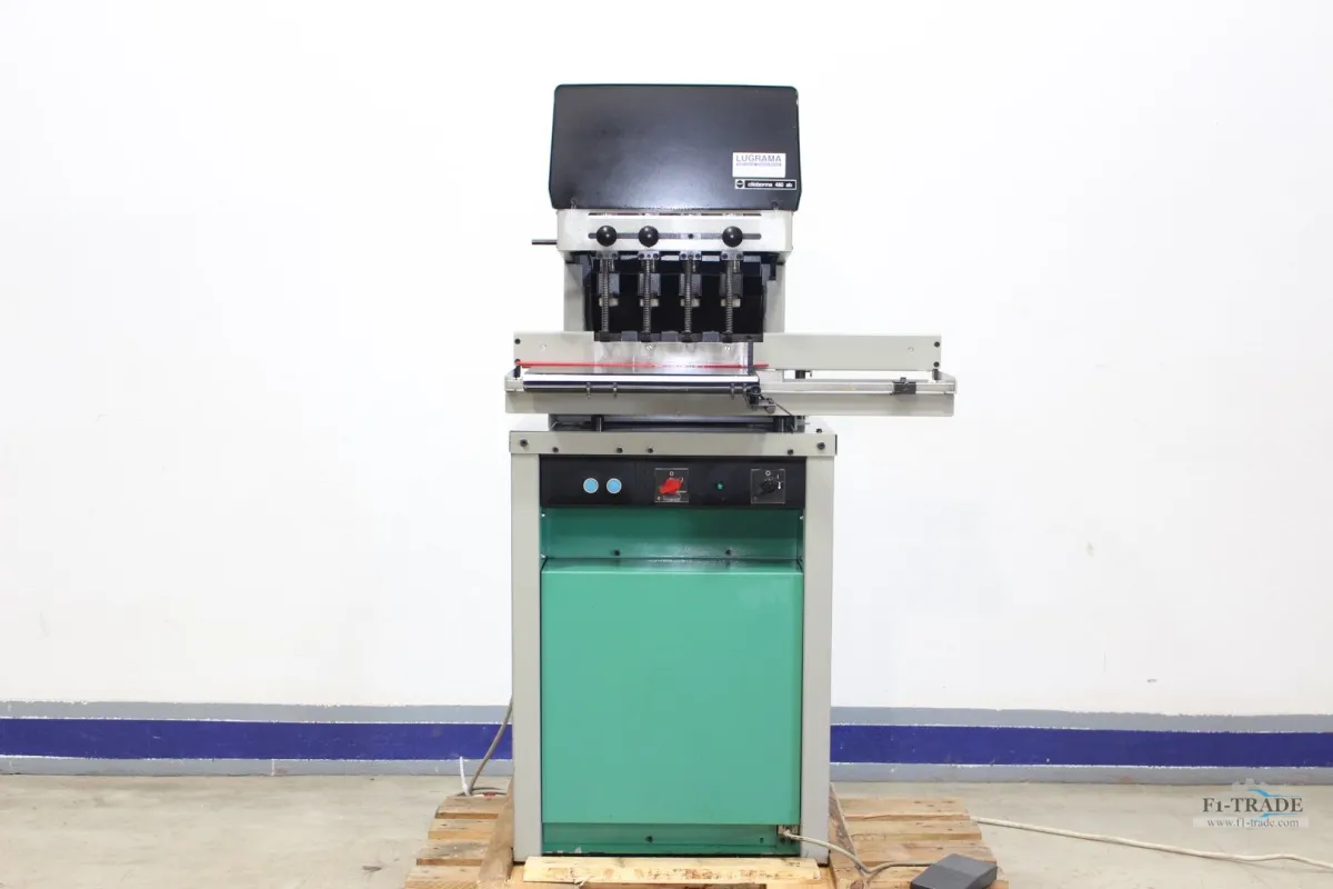 Nagel 480 AB 4-Spindel-Papierbohrmaschine / 4 heads Paper Drill