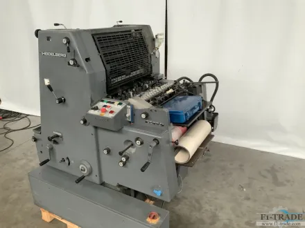 Heidelberg GTO 52+ 1 Farben Offsetdruckmaschine / 1 Color Sheet-Fed O – RESALE