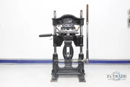 Karl Krause KHP Kniehebelprägepresse / Embossing Hot Stamping Pres – RESALE