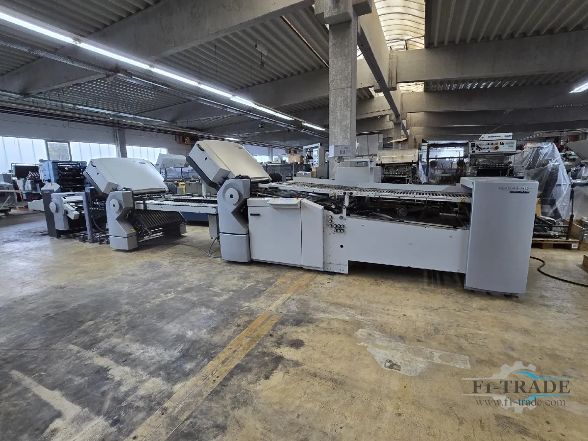 Heidelberg TH82/6-6-VFZ 16 Seiten Falzmaschine / 16 Pages Buckle Folder