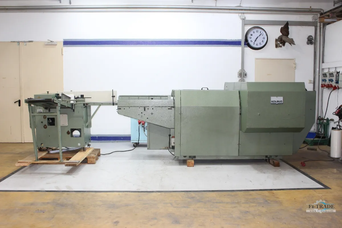 Kolbus FM 405 - AB 370 Nipping and Smashing