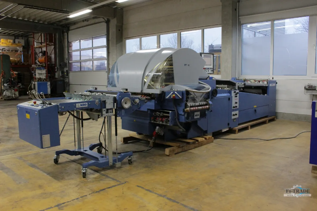 MBO K800.2 SKTL/4 AUT Navigator Falzmaschine / Combination Folding machine