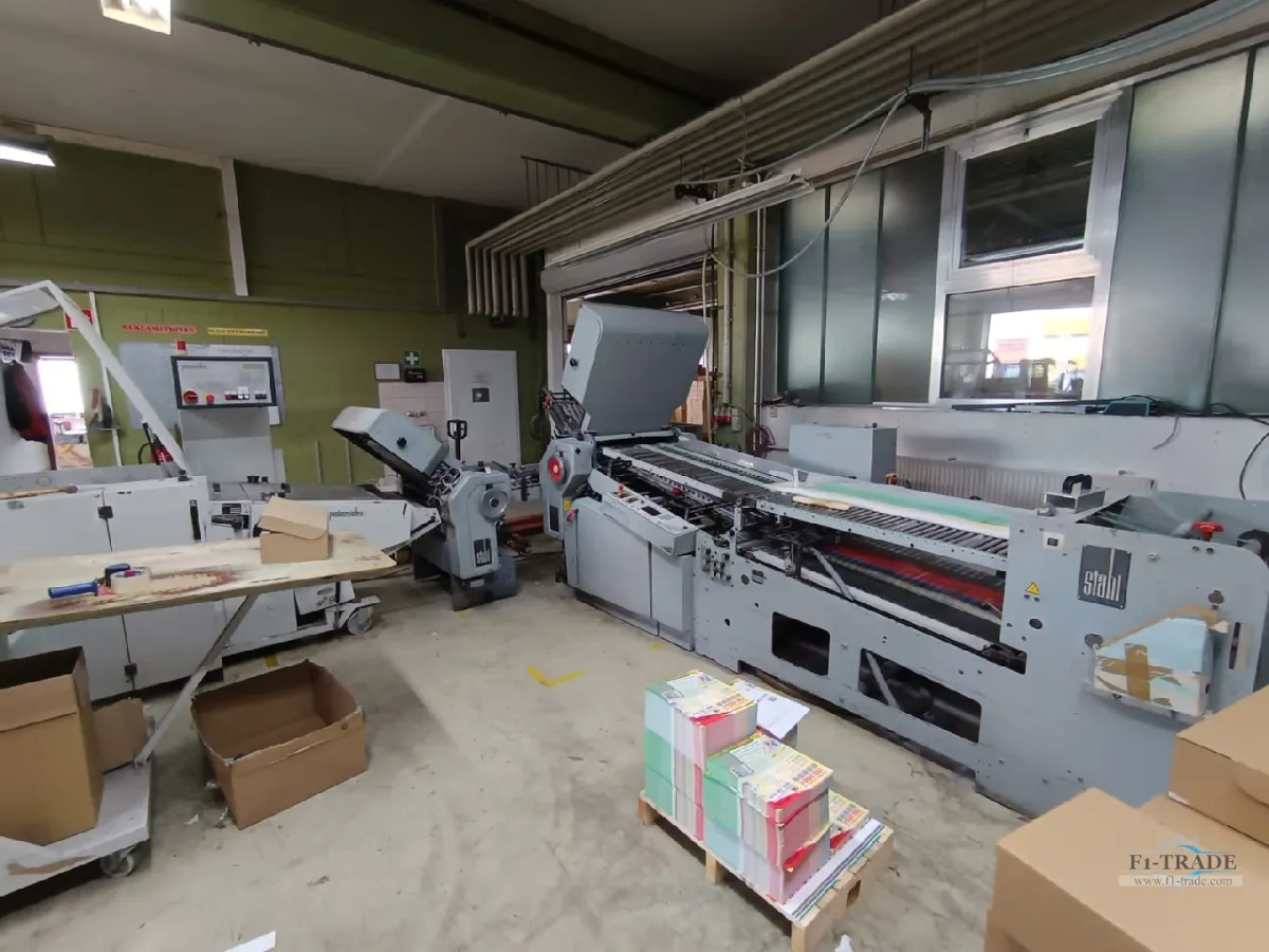 Heidelberg Stahlfolder TD 66/6-4-4 Round Pile Buckle Folding machine