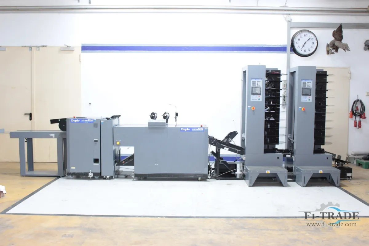 Duplo System 5000 Broschürenanlage / Booklet Maker