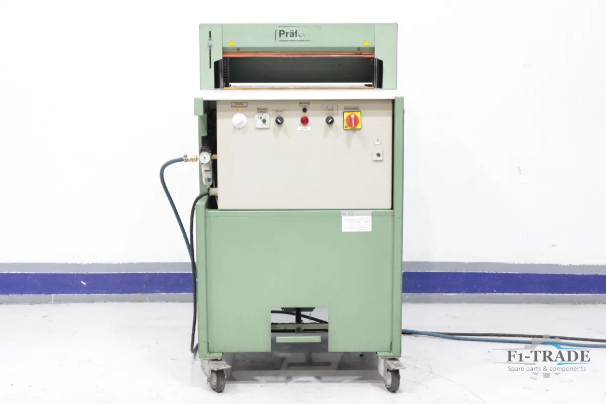Schmedt PräForm HHS 2100 Case Press and Joint-Setting machine